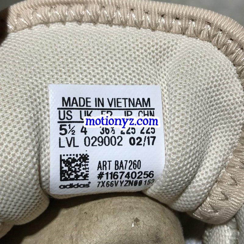 Real Boost Adidas NMD R2 PK Linen White